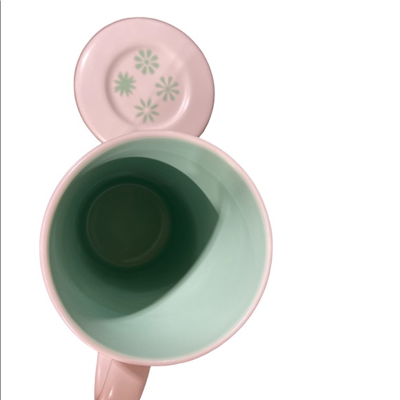 David’s Tea coffee tea mug cup with lid penguin flowers 🌸HOST PICK🌺 - Picture 2 of 5